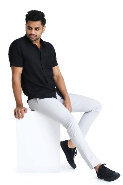 Men's Chino Pant - Light Grey