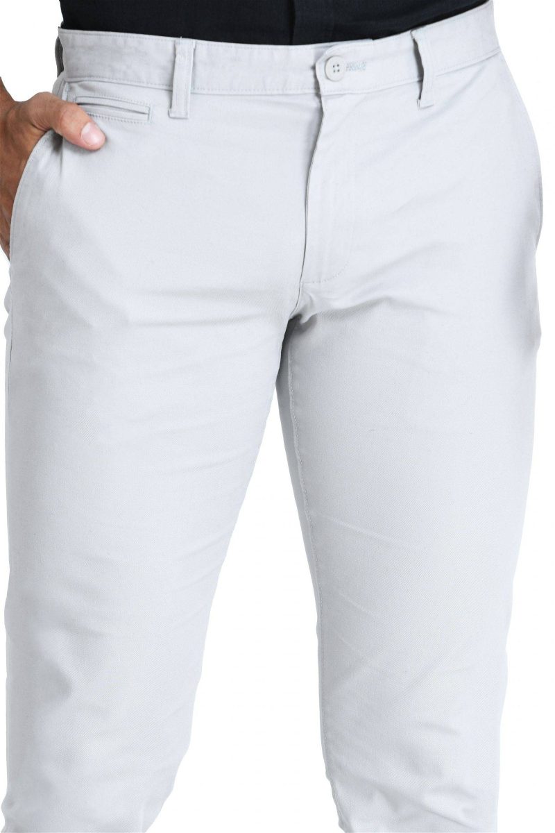 Men's Chino Pant - Light Grey - Image 5