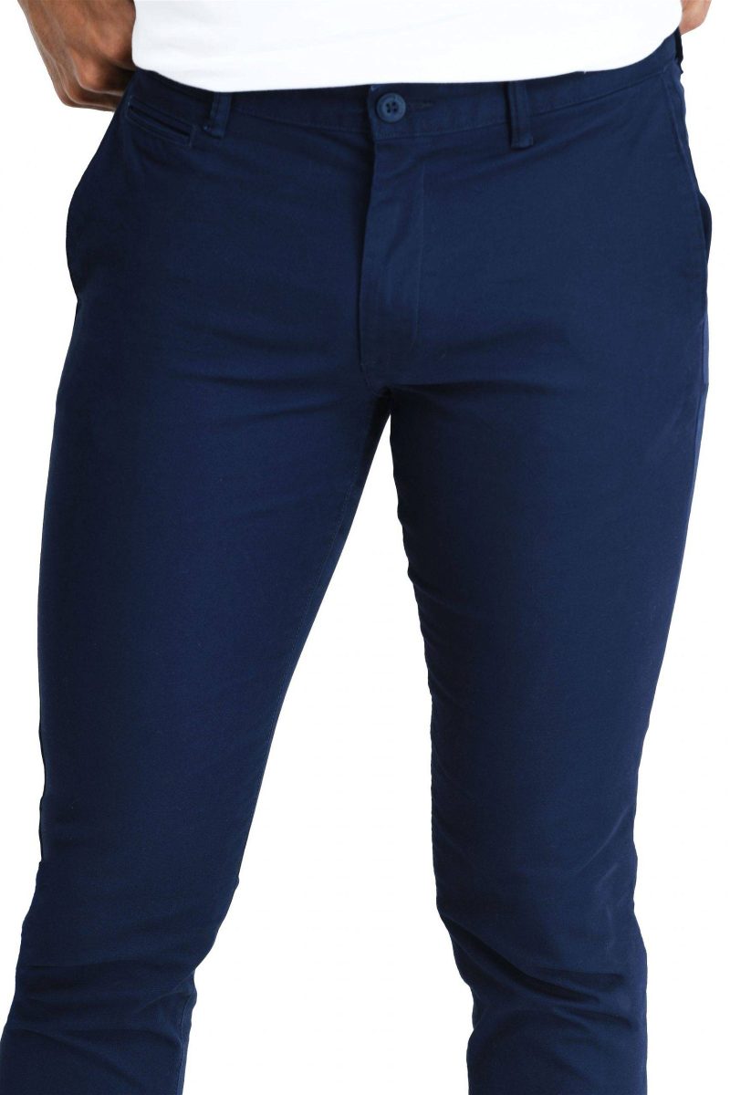 Men's Chino Pant - Navy Blue - Image 3