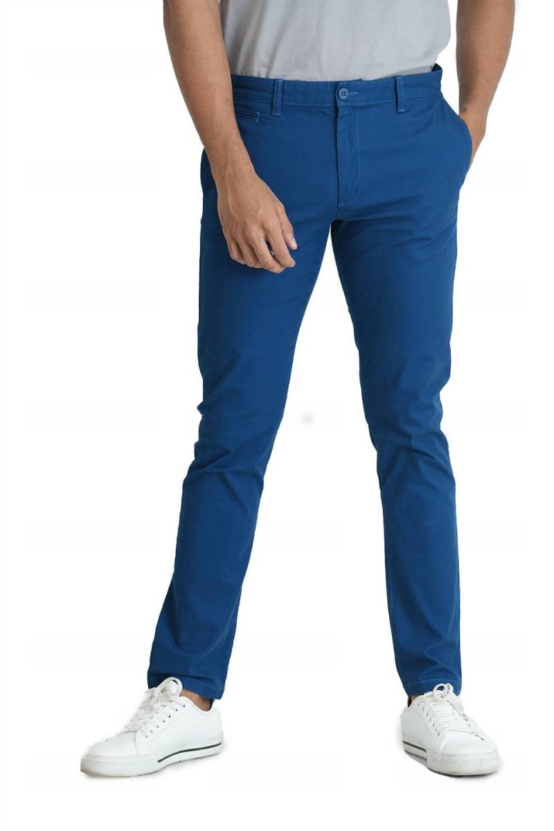 Men's Chino Pant - Steel Blue - Image 2