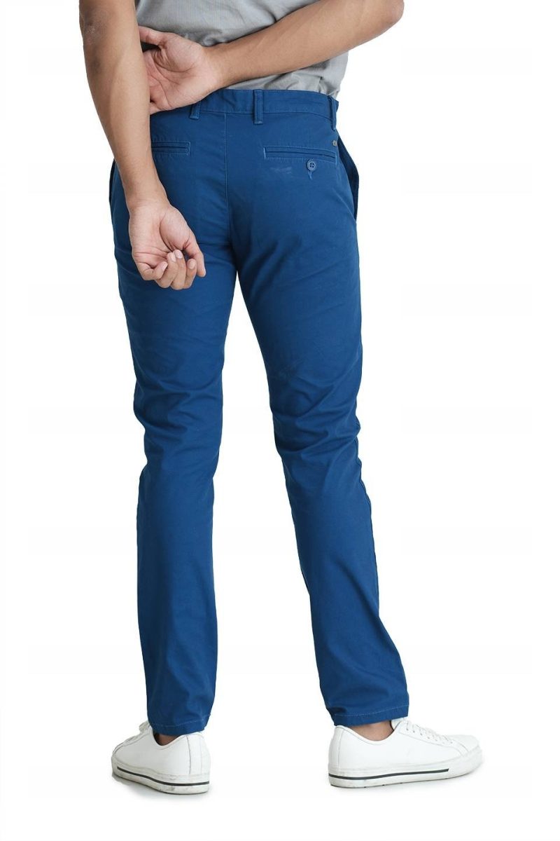 Men's Chino Pant - Steel Blue - Image 5