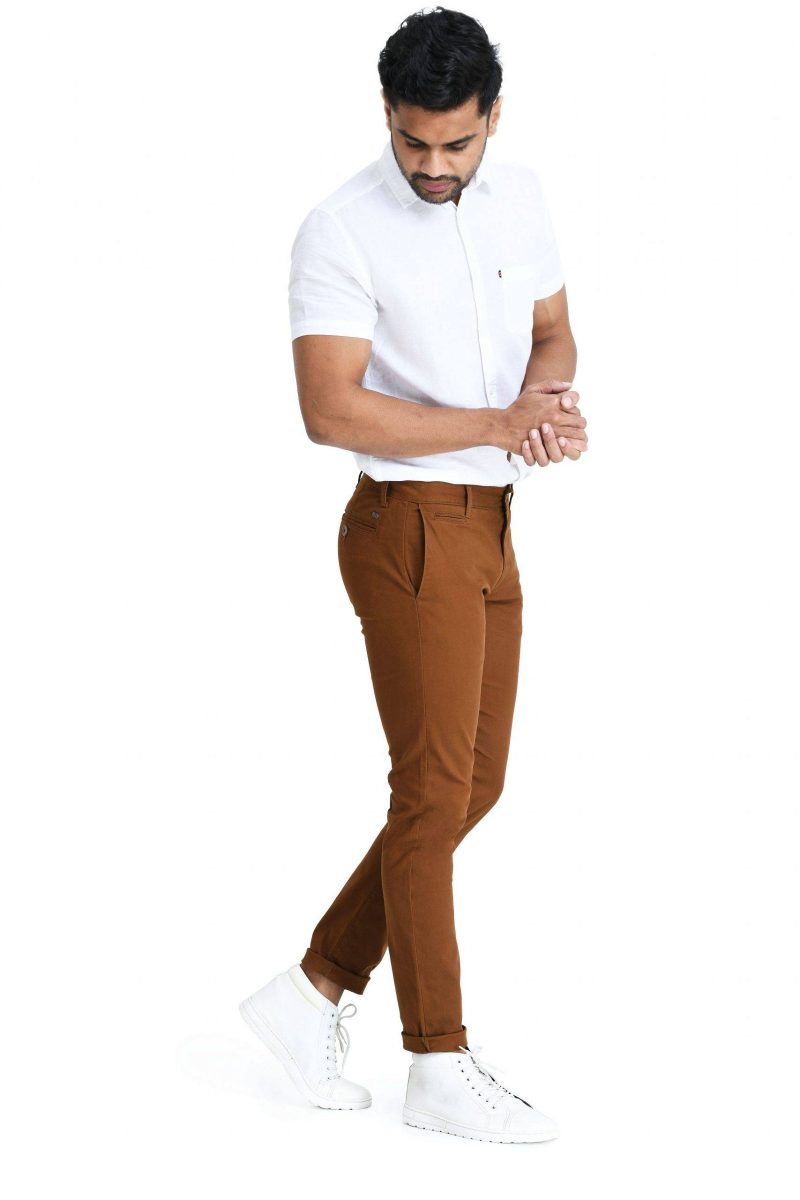 Men's Chino Pant - Bright Brown