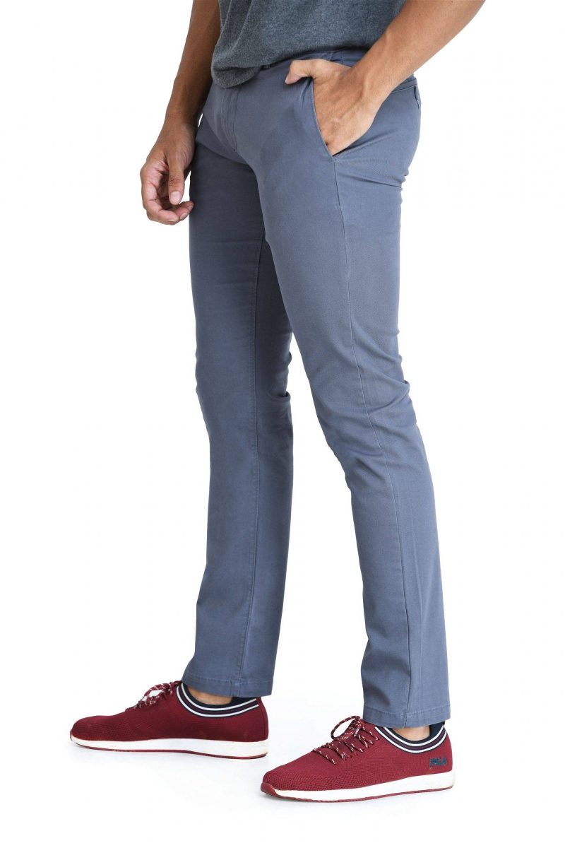 Men's Chino Pant- Charcoal - Image 4