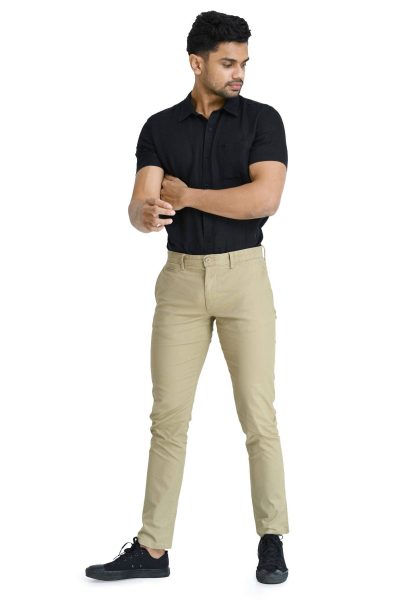 Men's Chino Pant - Cream Caramel