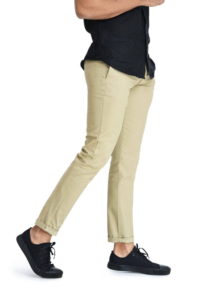 Men's Chino Pant - Cream Caramel - Image 4
