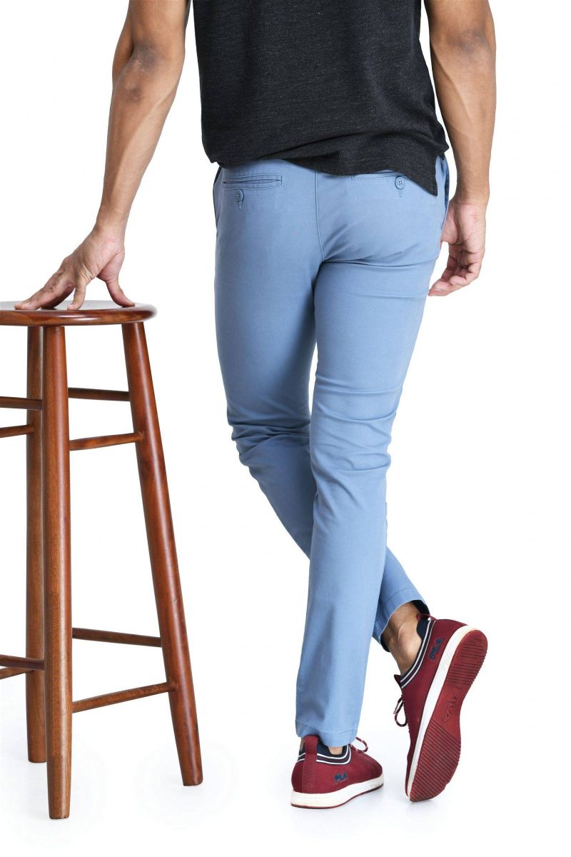 Men's Chino Pant- Deep Sea - Image 4