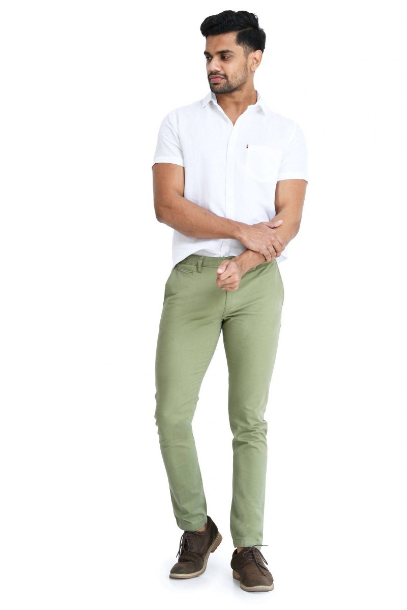 Men's Chino Pant - Moss Stone