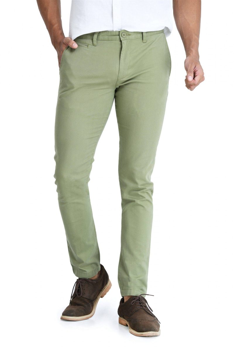 Men's Chino Pant - Moss Stone - Image 3
