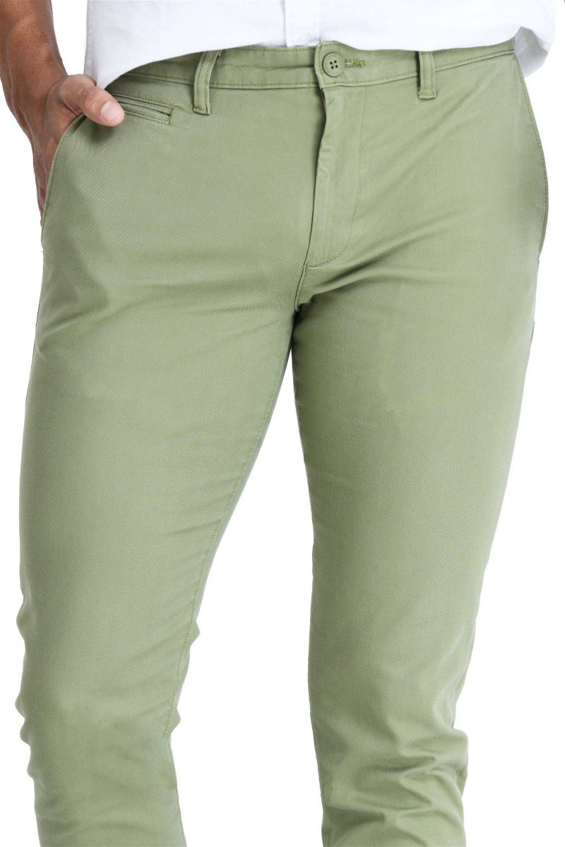 Men's Chino Pant - Moss Stone - Image 4
