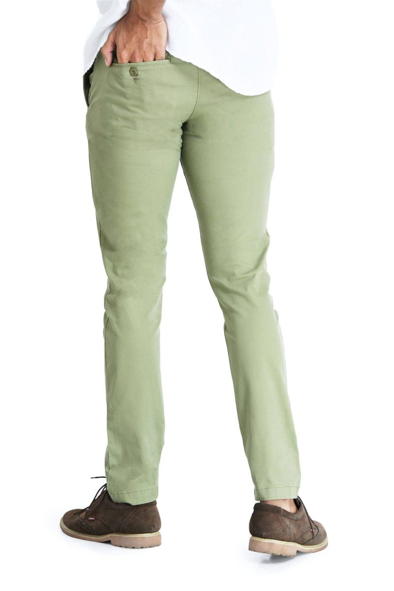 Men's Chino Pant - Moss Stone - Image 5