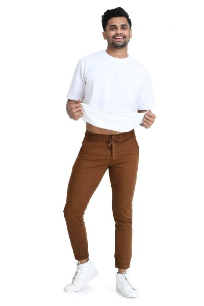 Men's Jogger Pant - Bright Brown