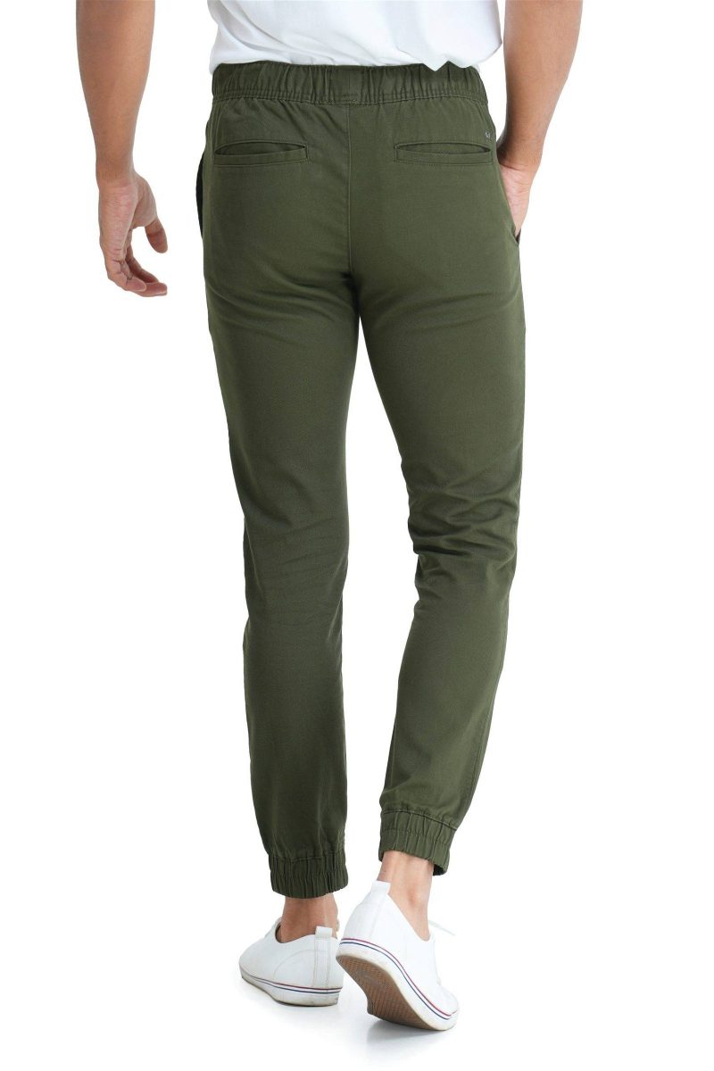 Men's Jogger Pant - Dark Green - Image 4