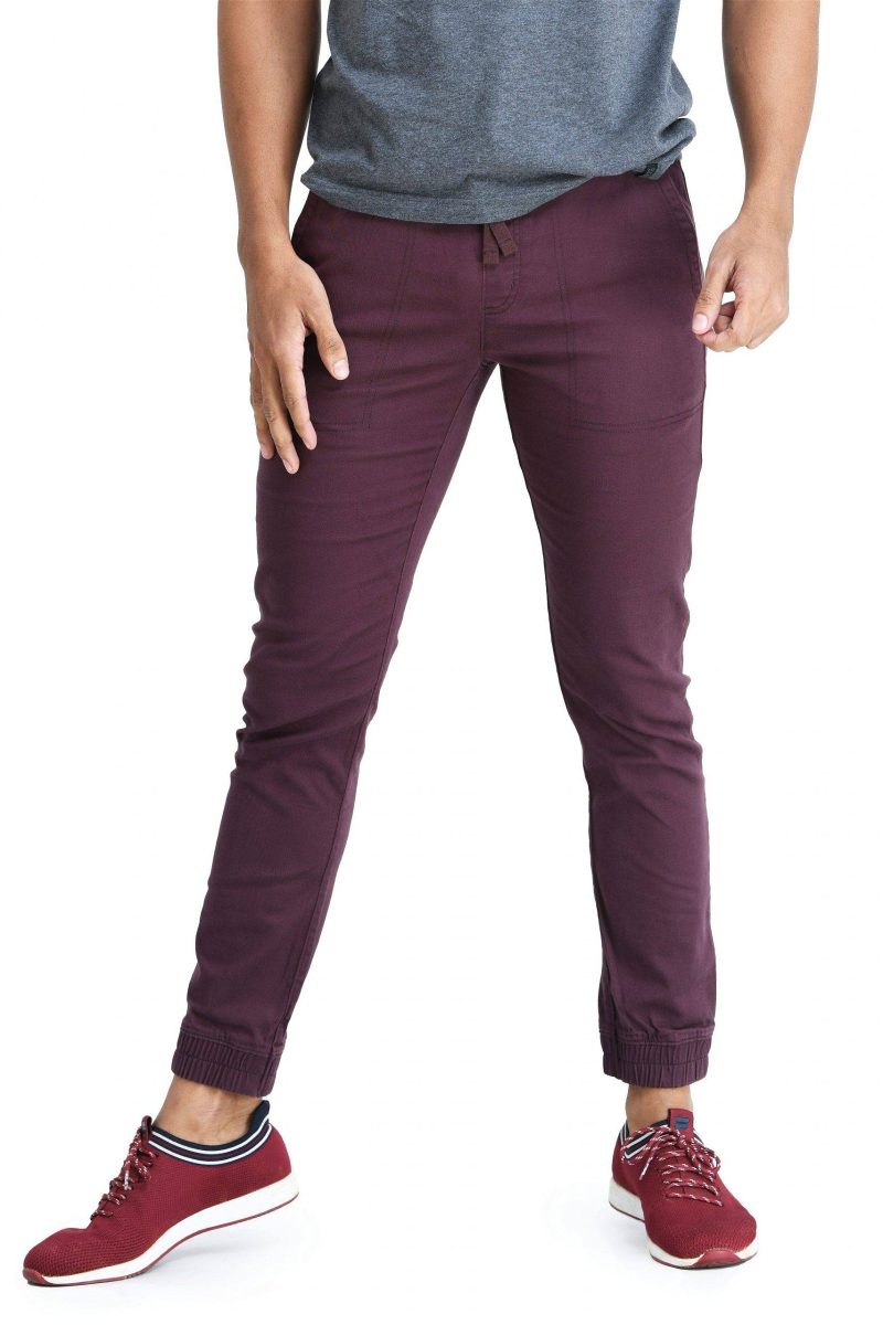 Men's Jogger Pant -  Mulberry Wine - Image 2