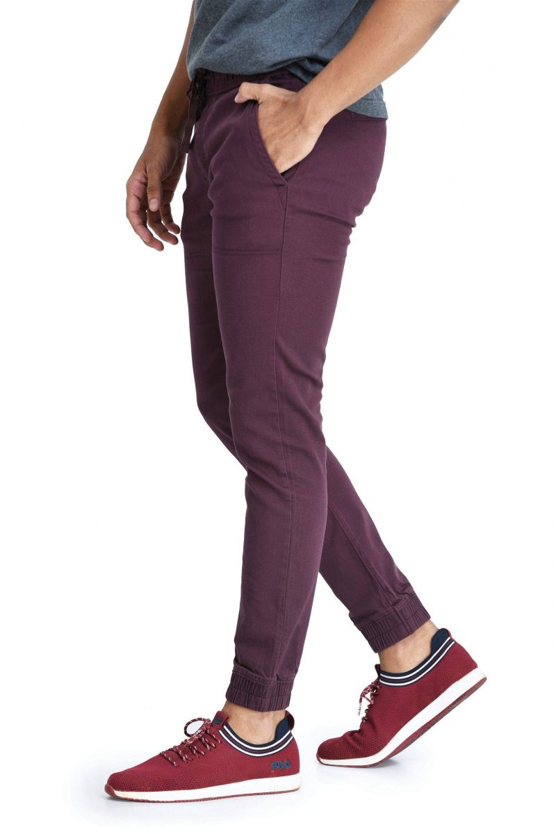 Men's Jogger Pant -  Mulberry Wine - Image 3