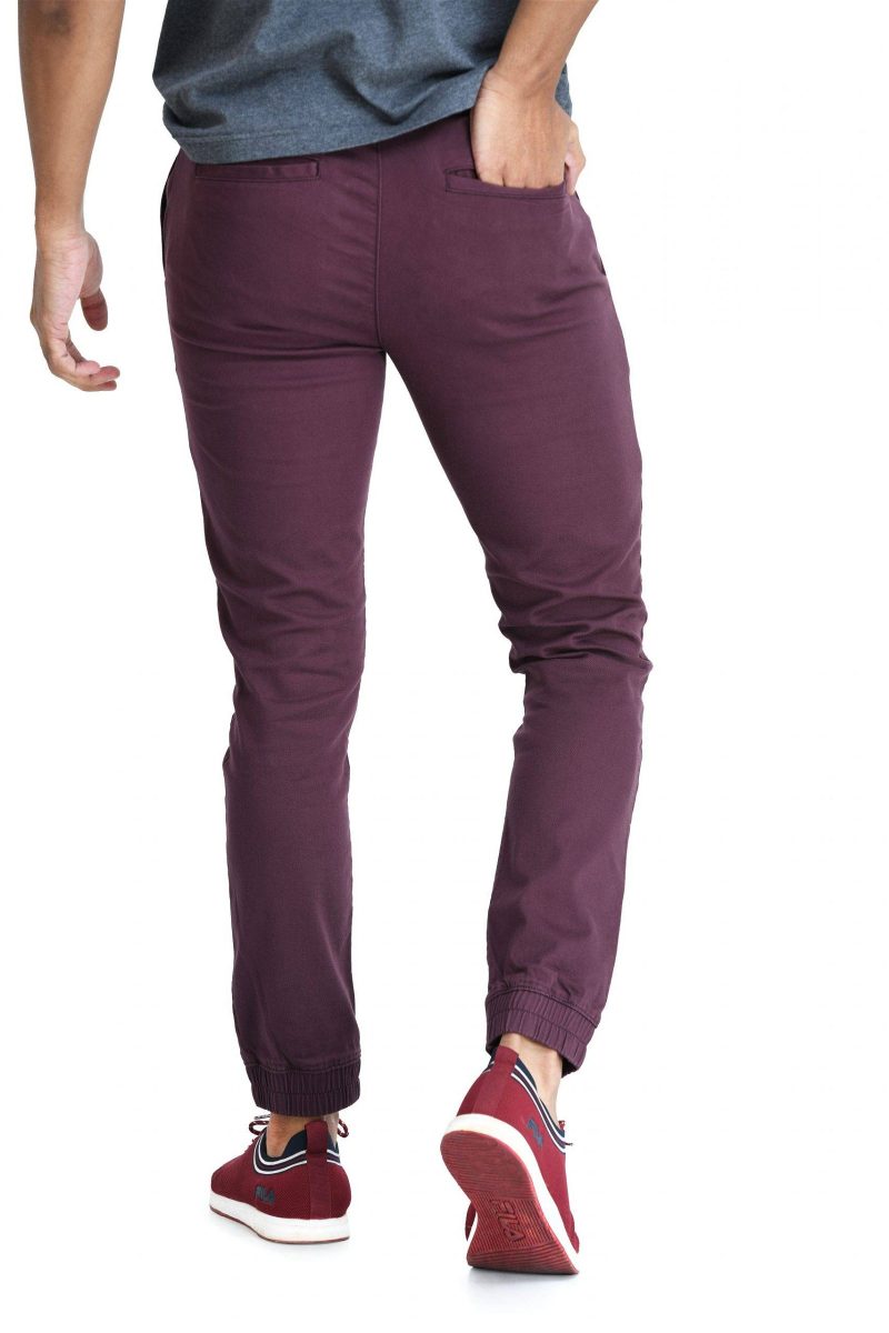 Men's Jogger Pant -  Mulberry Wine - Image 4