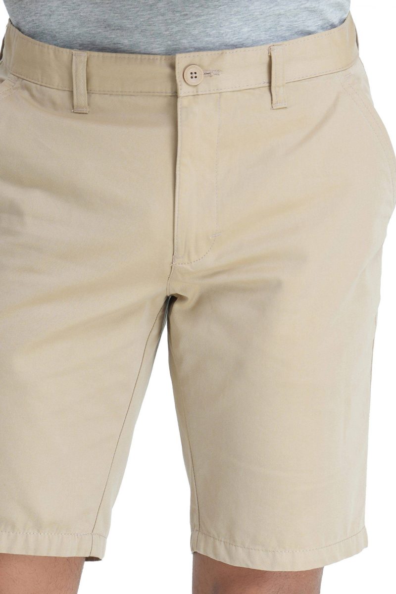 Men's Slim Fit Chino Short - Beige 25 - Image 2
