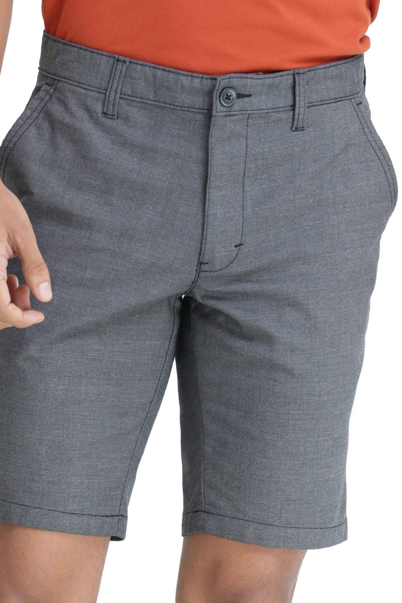 Men's Slim Fit Chino Short - Black 11 - Image 2