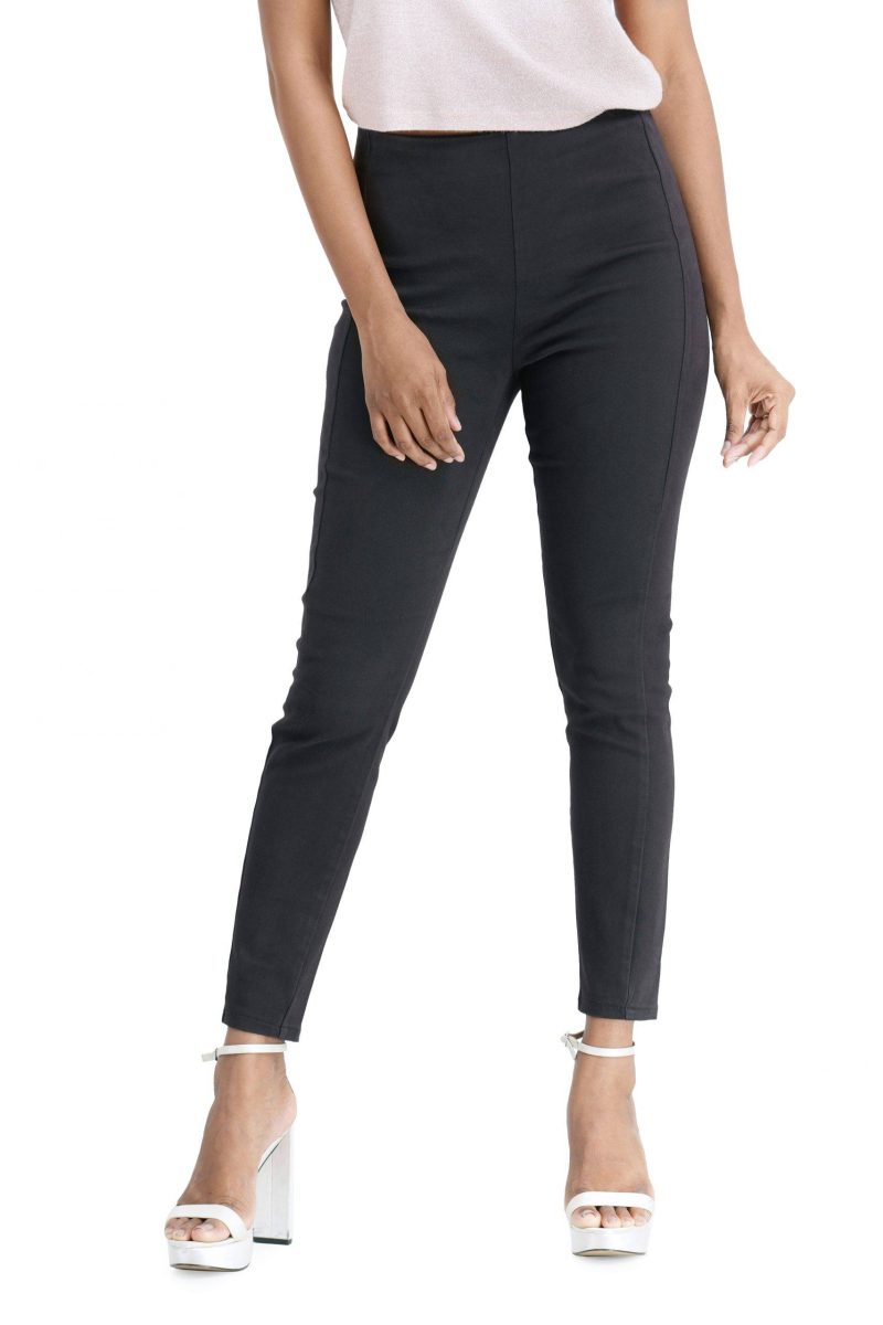 Women's Premium Legging - Most Black 1 - Image 4