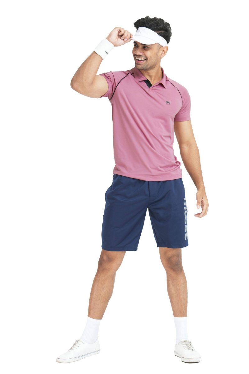 Sport Polo T- Shirt - Bright Carnation