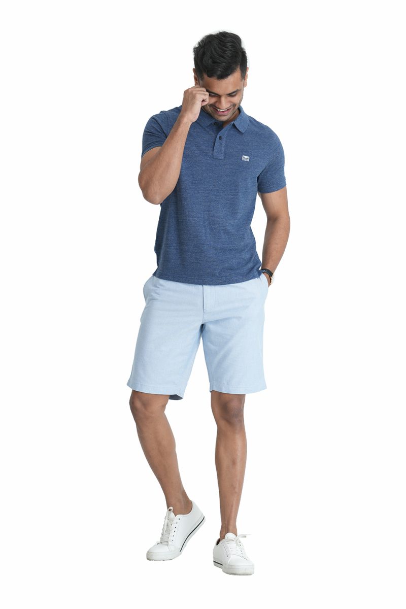 Men's Oxford Short - Coral Blue