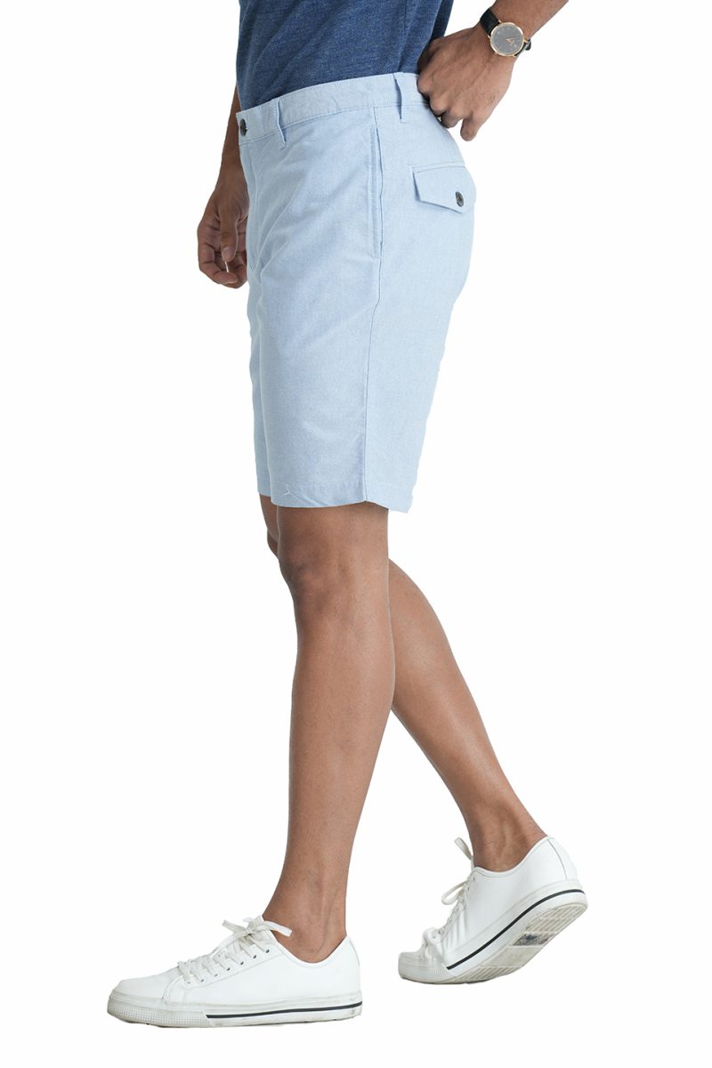 Men's Oxford Short - Coral Blue - Image 3