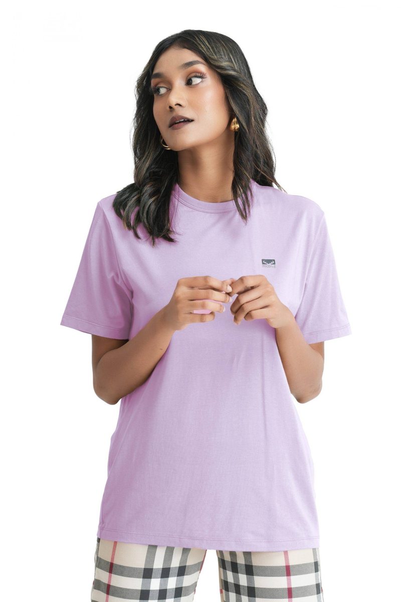 Comfort Fit Crew Neck T-shirt - Moon Scape