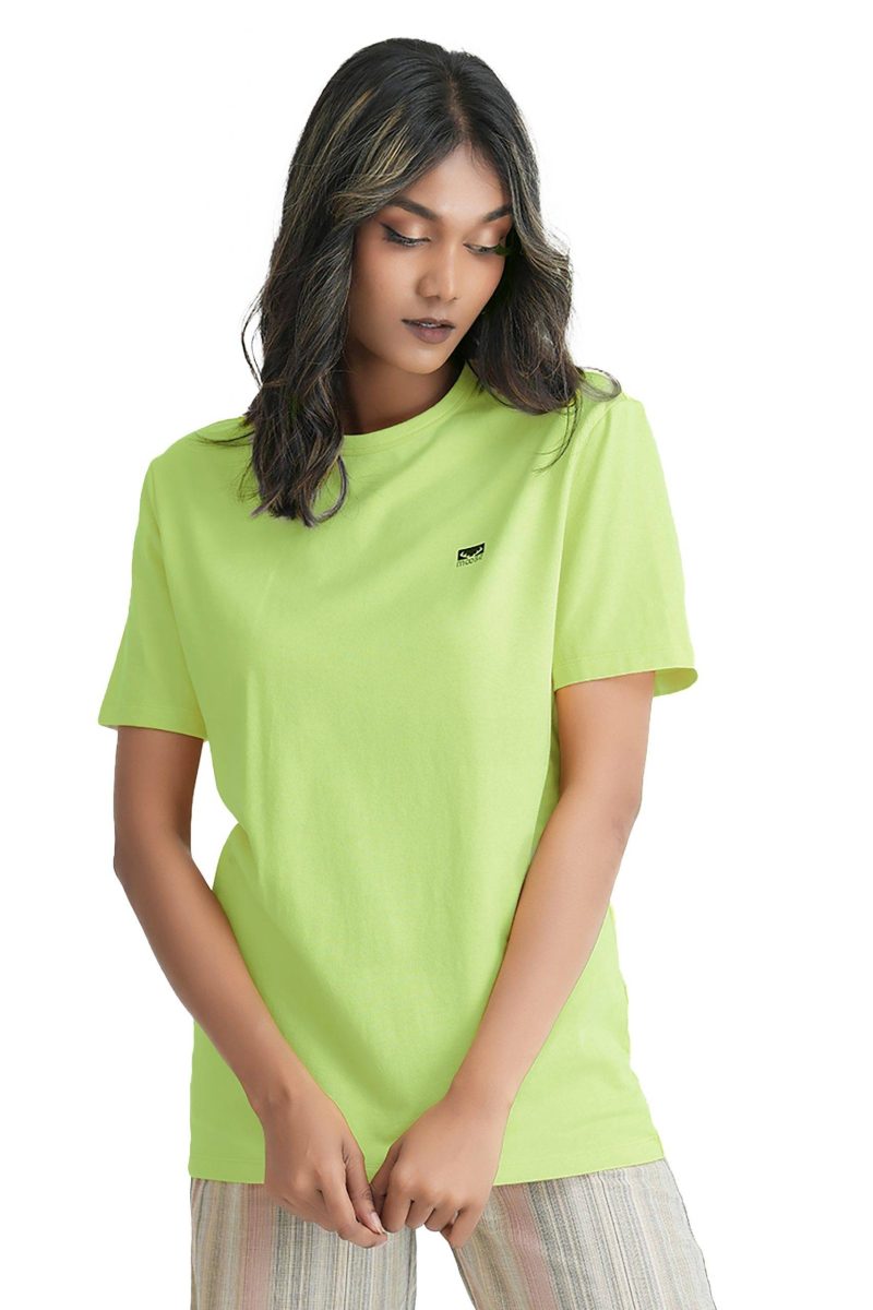 Comfort Fit Crew Neck T-shirt - Butter