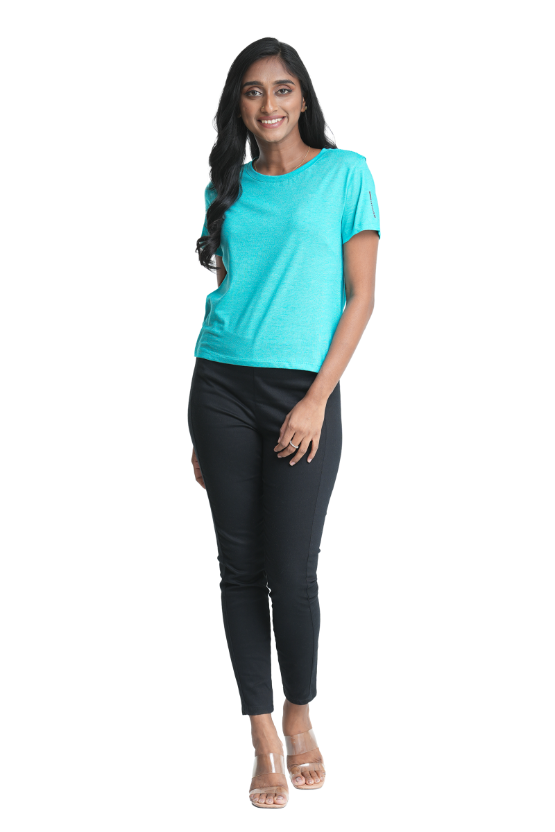 Women's Crew Neck T-Shirt - M375 - Image 2