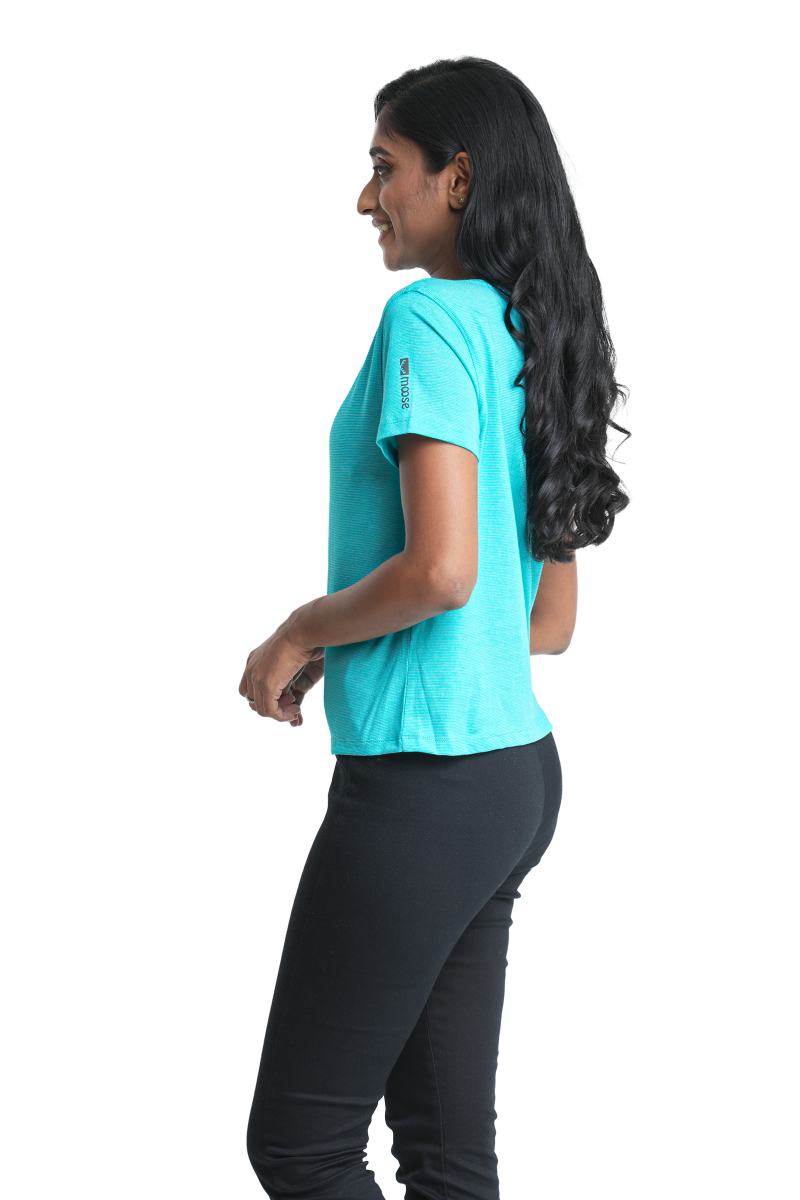 Women's Crew Neck T-Shirt - M375 - Image 3