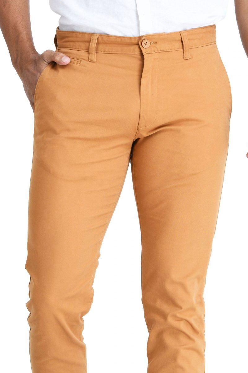 Men's Chino Pant - Red Orange - Image 3