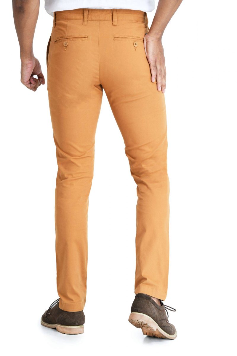 Men's Chino Pant - Red Orange - Image 5