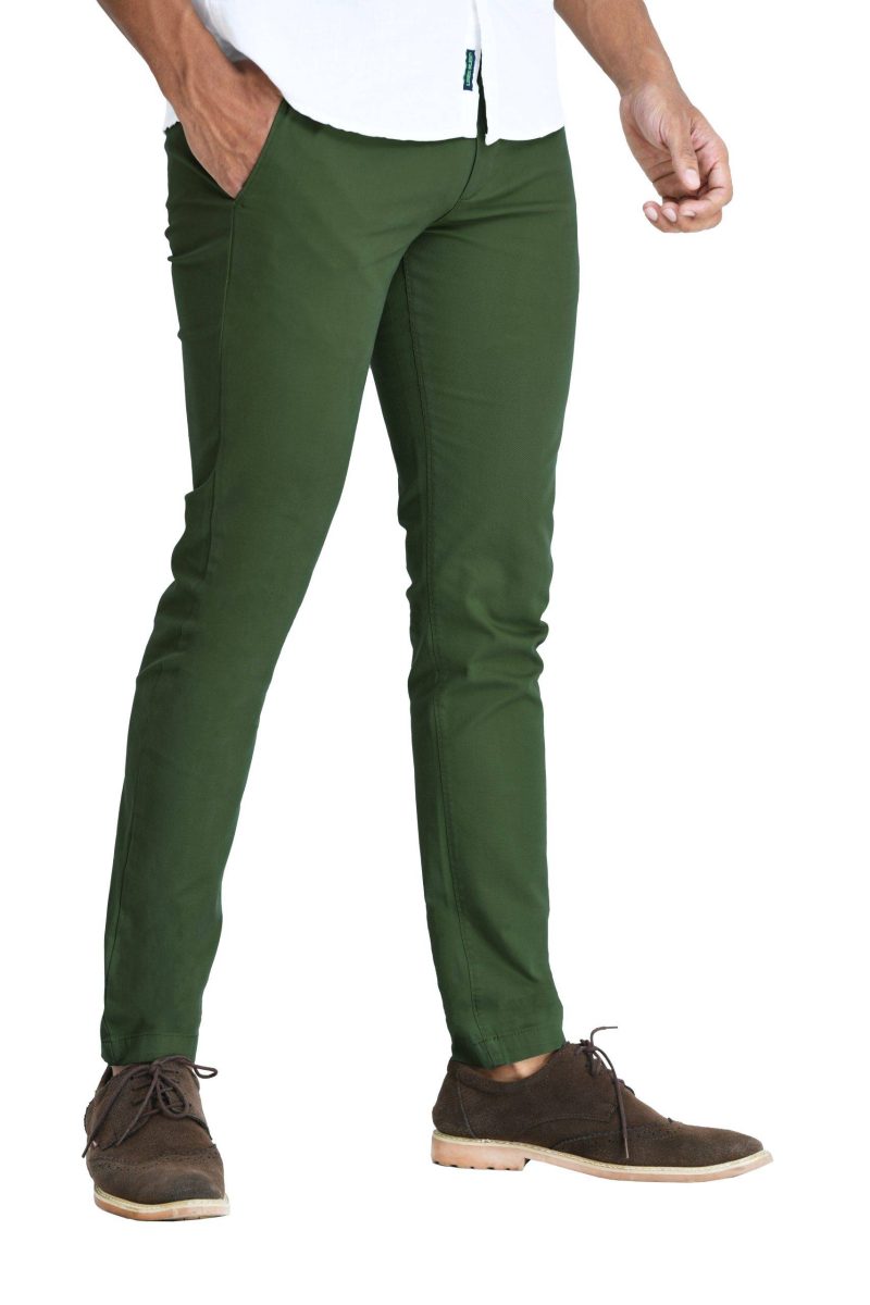 Men's Chino Pant - Olive Night - Image 2