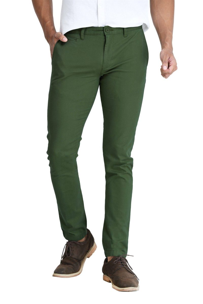 Men's Chino Pant - Olive Night - Image 3