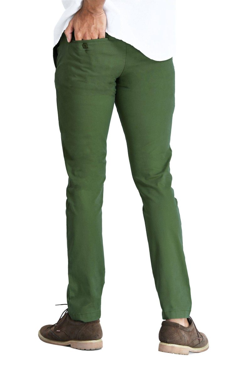 Men's Chino Pant - Olive Night - Image 4
