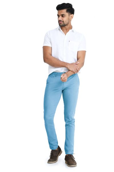 Men's Chino Pant - Sky Blue