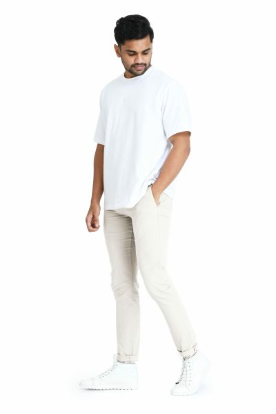 Men's Chino Pant - White Sand