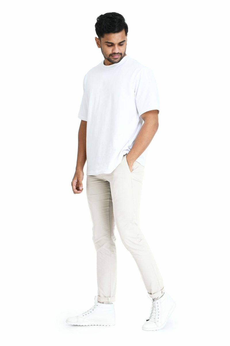Men's Chino Pant - White Sand
