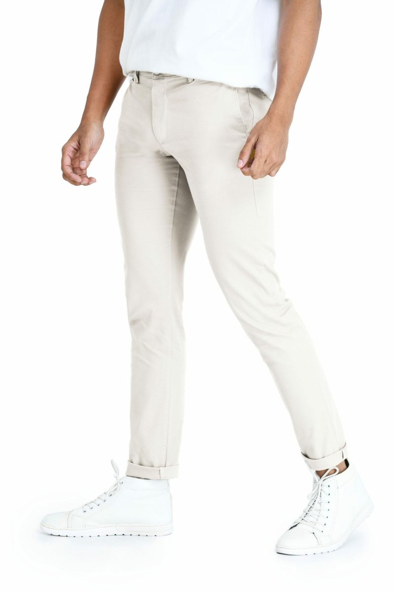 Men's Chino Pant - White Sand - Image 2