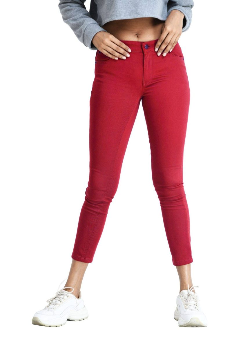 Women's Traveler Pant - Red - Image 3