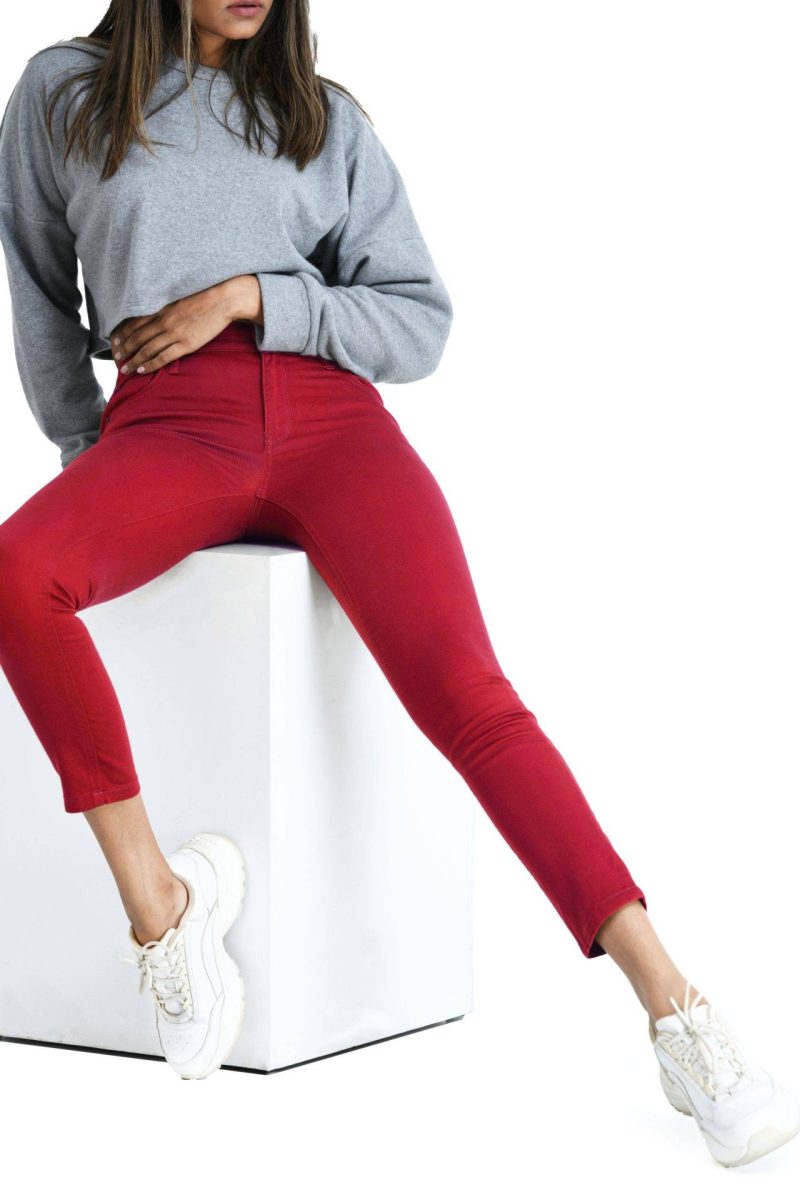 Women's Traveler Pant - Red - Image 6