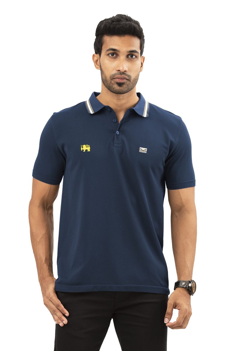 Moose Men's Seamless Slim Fit Polo T-Shirt - Campanula - Image 2