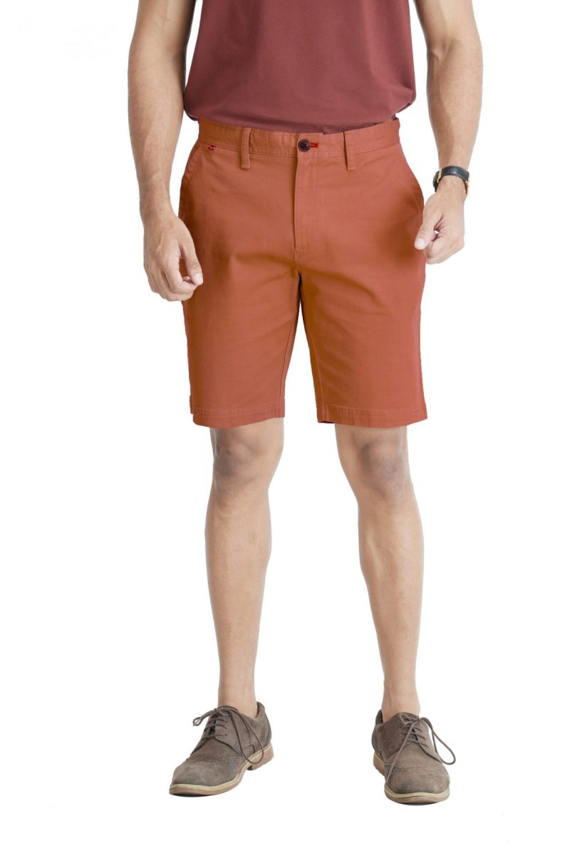 Men's Premium Chino Short - Fla-Mi-Orange - Image 2