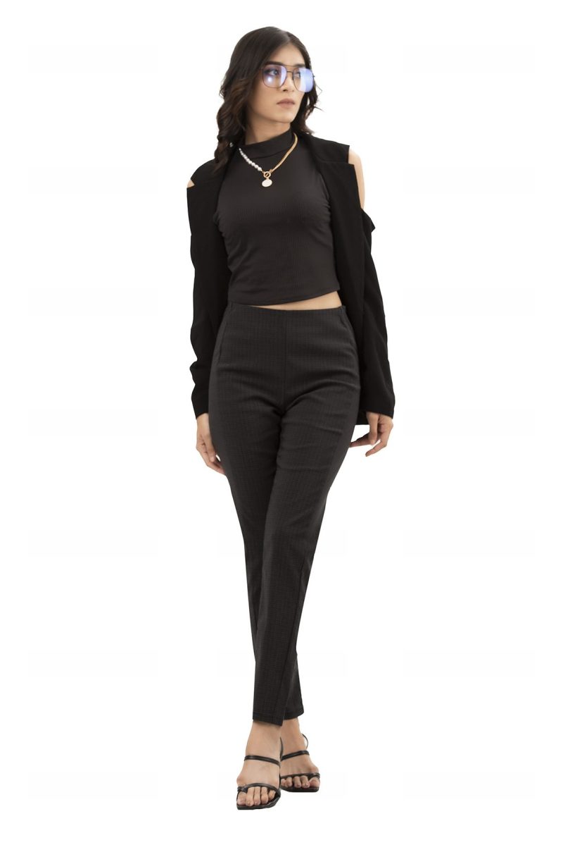 Women's Premium Legging - Black Print 8