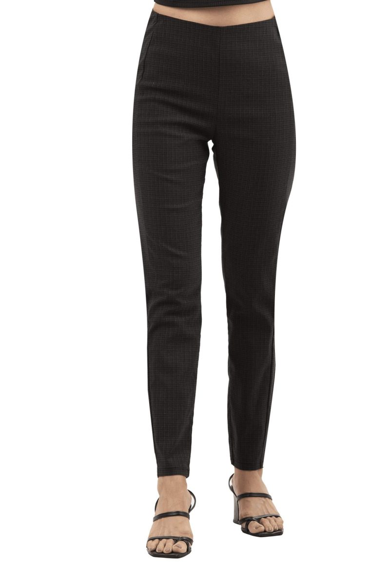 Women's Premium Legging - Black Print 8 - Image 2