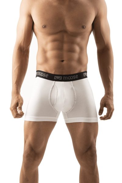 Men's Premium Boxer Brief - White