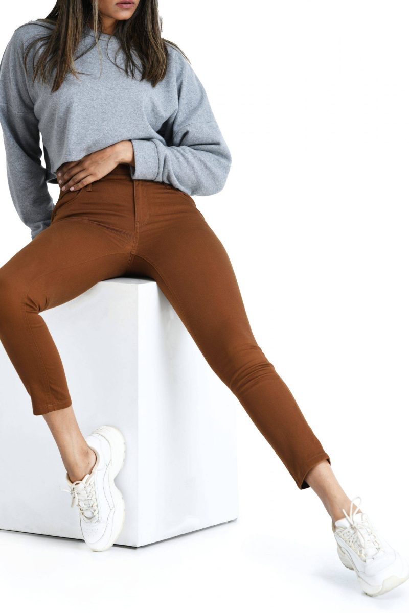 Women's Traveler Pant - Bright Brown - Image 6