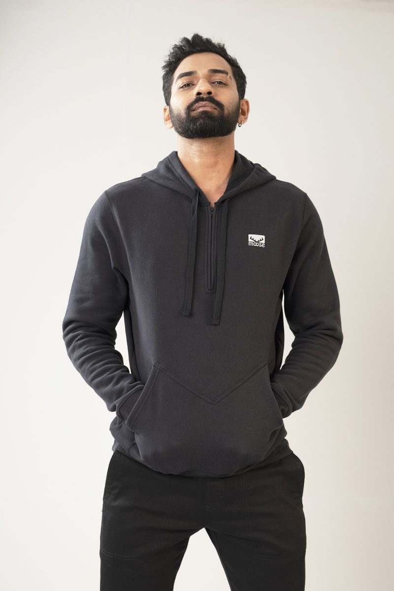 Men's Hoodie - Black 1 - Image 2