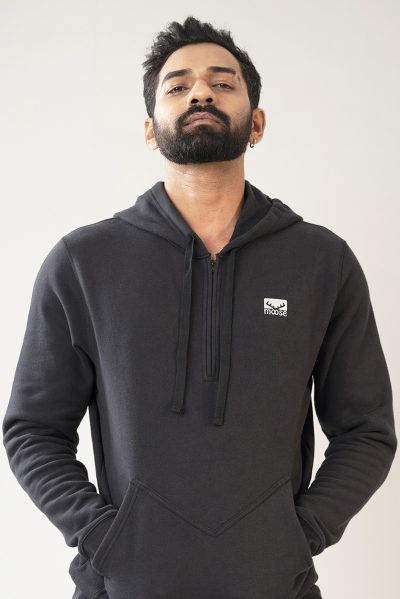 Men's Hoodie - Black 1
