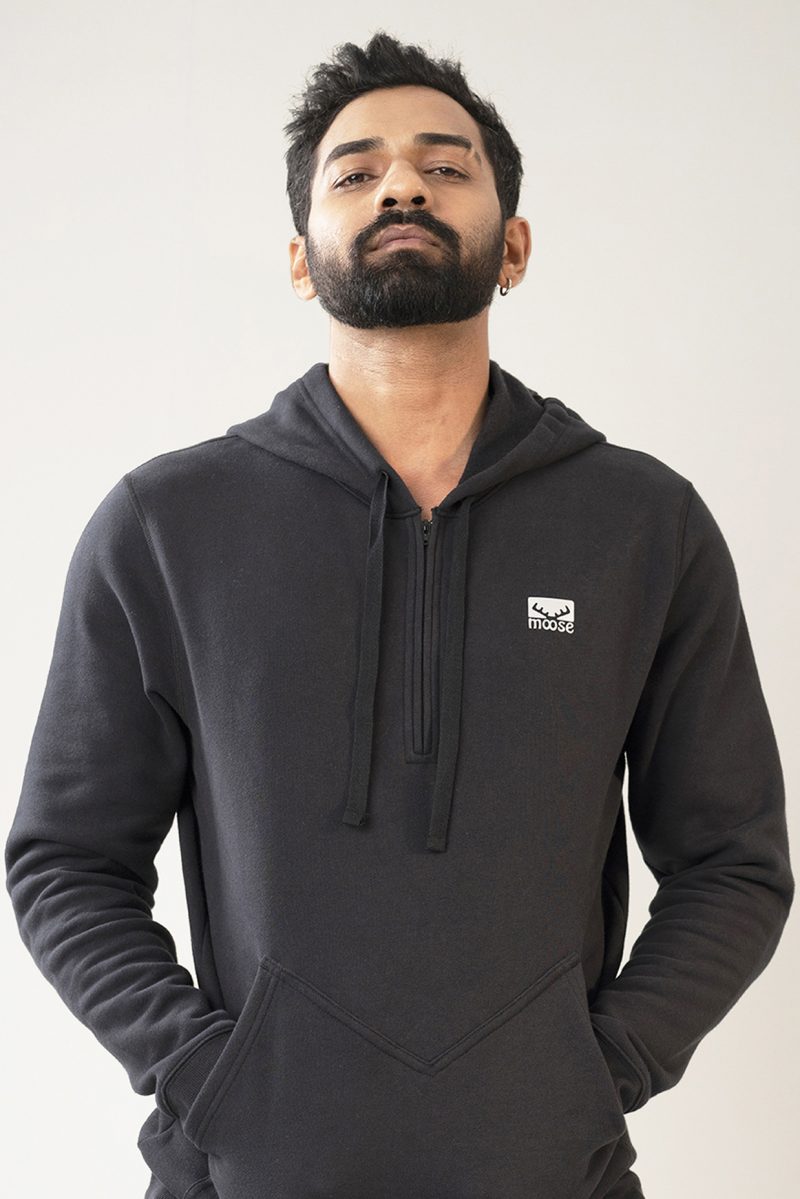 Men's Hoodie - Black 1