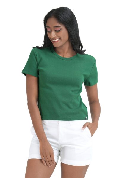 Women's Slim Fit T-Shirt - Evergreen